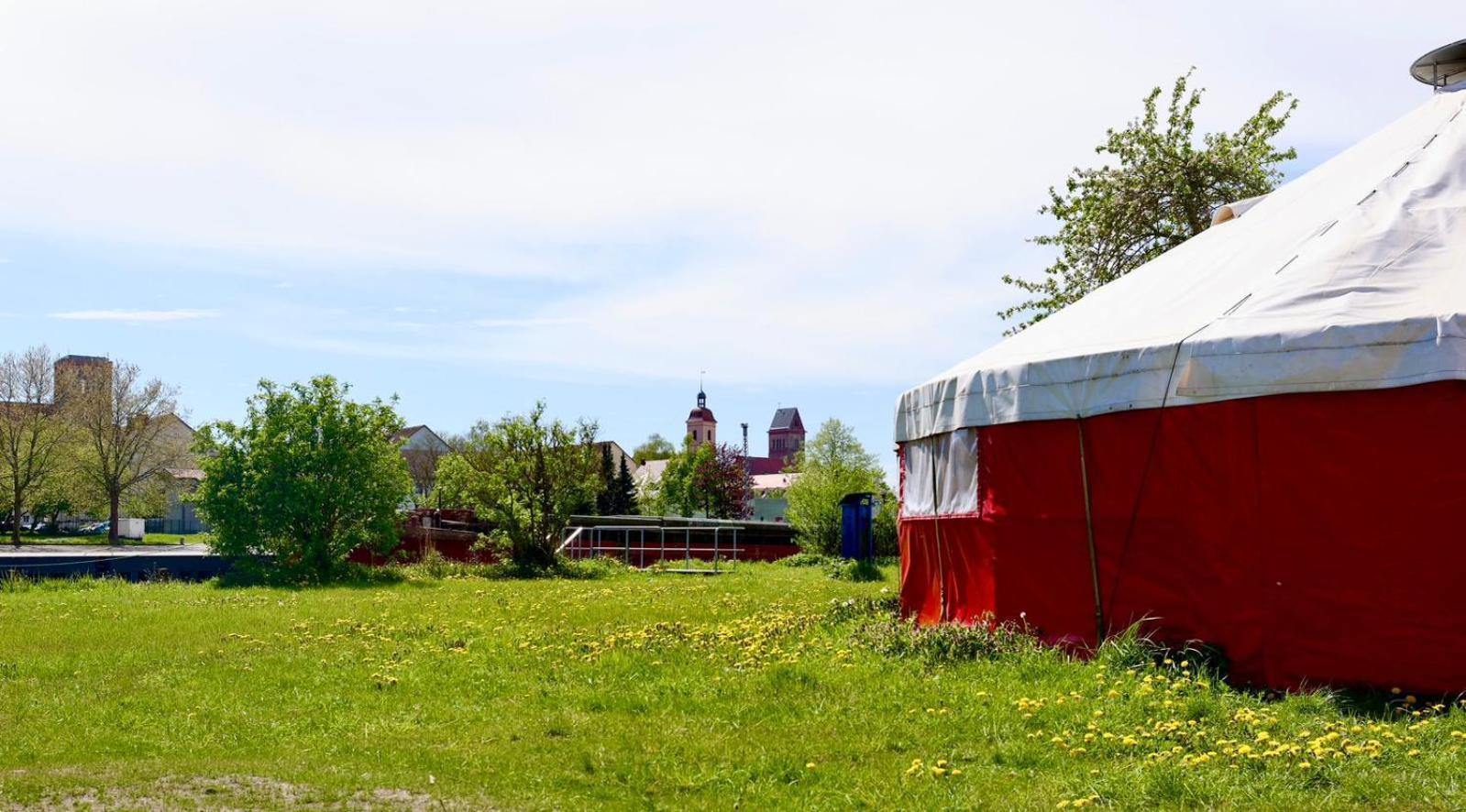 Boot & Bike Hansestadt Anklam Eksteriør billede